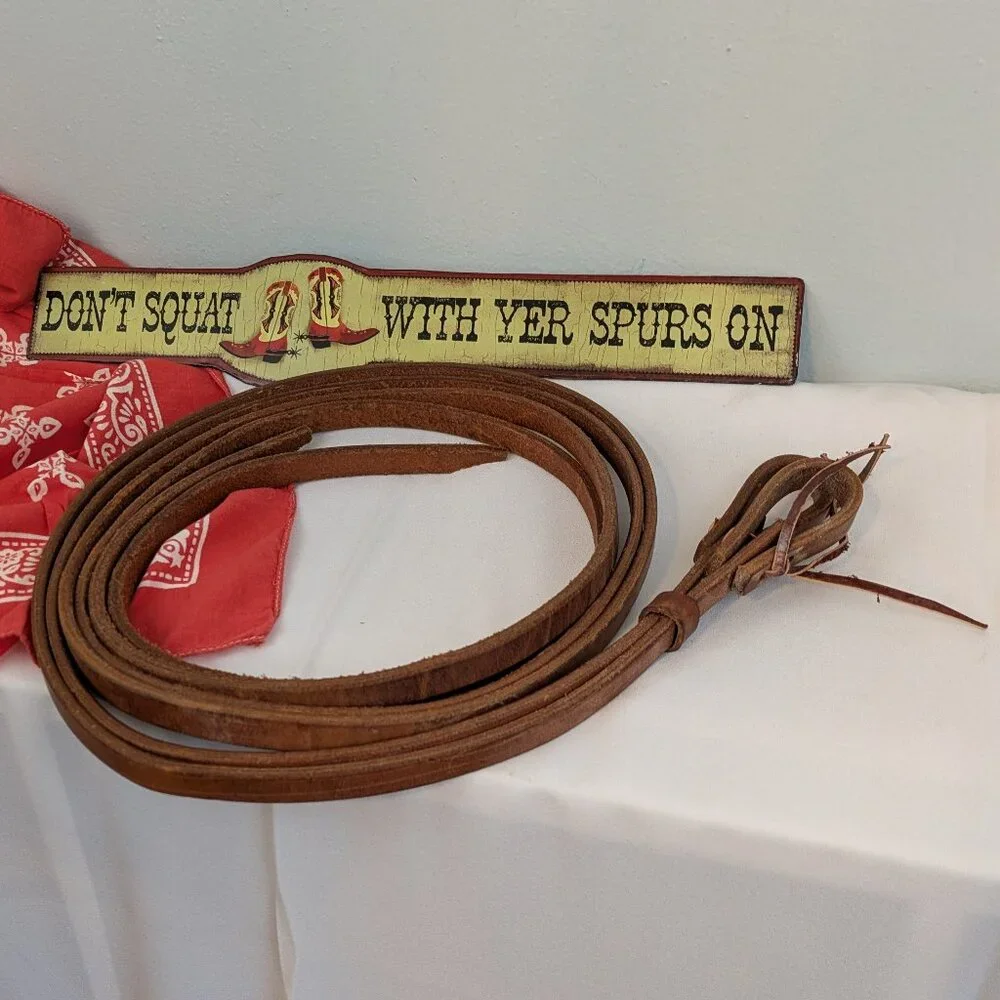 NWOT Weaver Leather ProTack® Split Rein, 5/8" x 7 - Picture 5 of 7